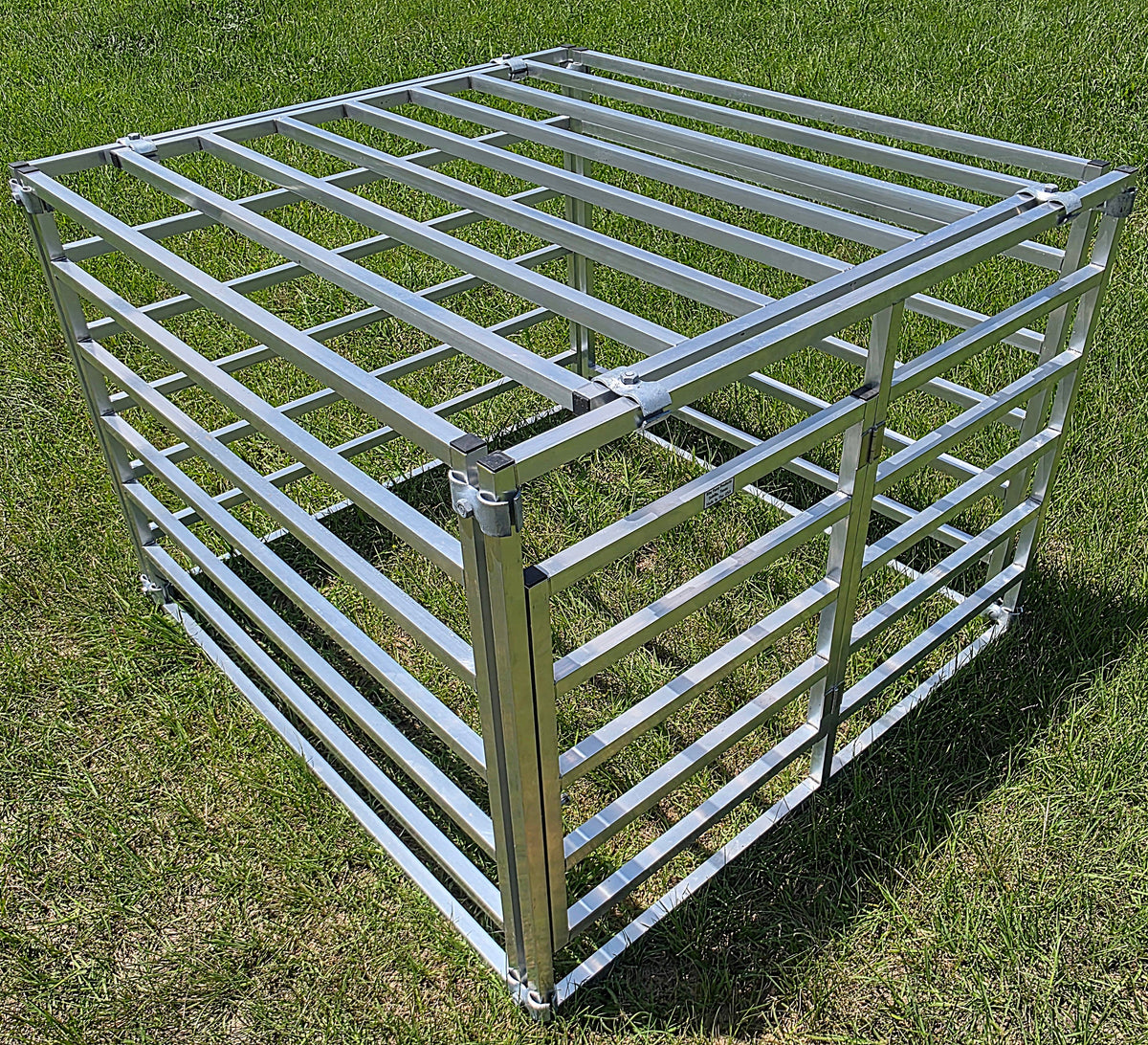 Aluminum Transport Cage for Sheep, Goat, Pig, Dog, Small Livestock Truck Crate Animal Transporter