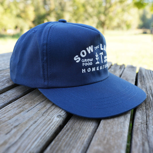 Snapback Dad Hat (Navy)