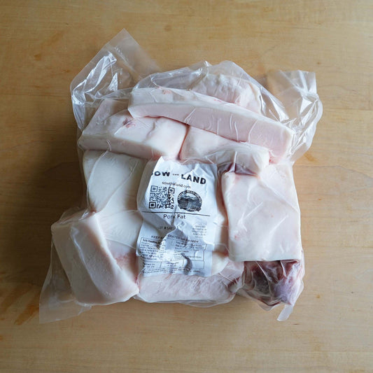 Raw Pastured Pork Fat for Lard