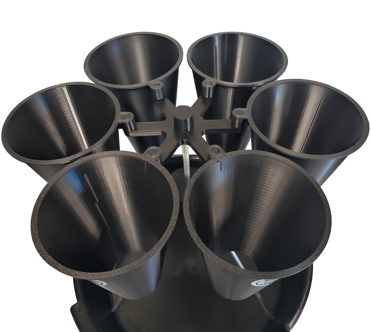 Quail Restraining 6 Cone Rotary Processing Station, Kill Cone Rotating Tower Stand