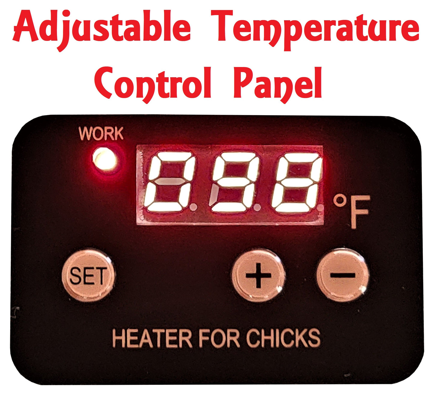 16"x24" Chick Brooder Heating Plate 66-Watts Digital Heat Temperature Adjustable