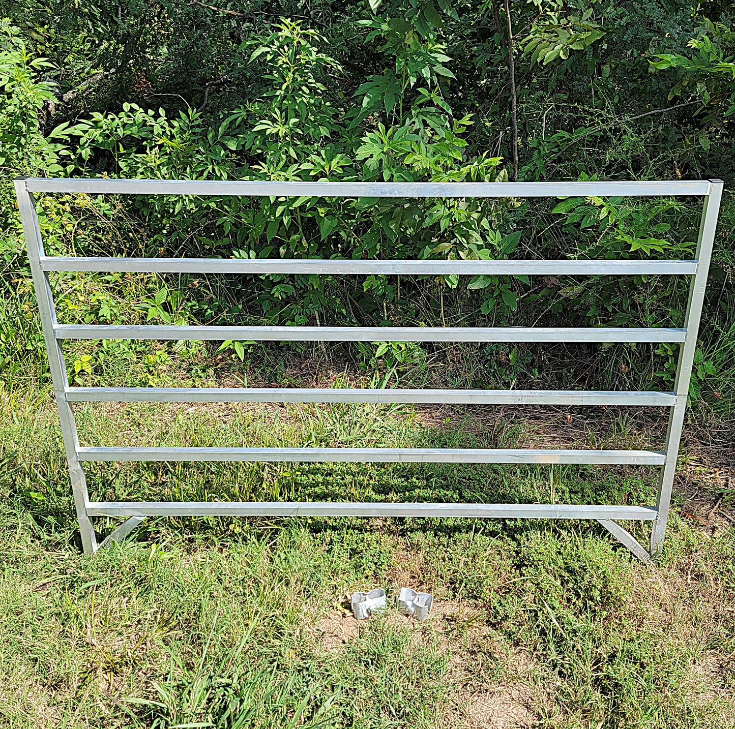Aluminum 5 Ft Long 6 Rail 40" Tall Sheep & Goat Panel
