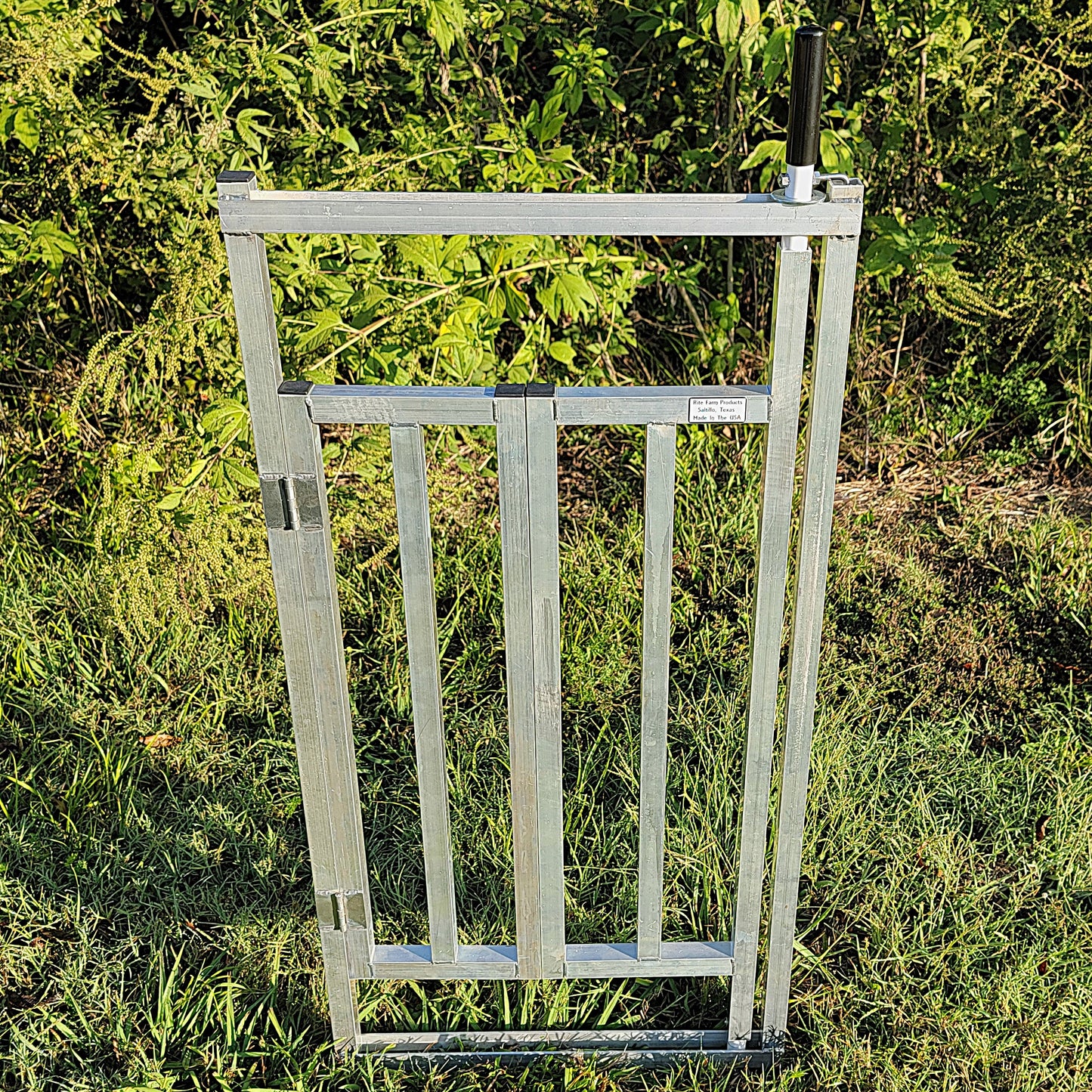 Aluminum 40-Inch-Tall Sheep & Goat Folding Stop Gate for Sorting Alley & Pen Systems