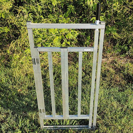 Aluminum 40-Inch-Tall Sheep & Goat Folding Stop Gate for Sorting Alley & Pen Systems