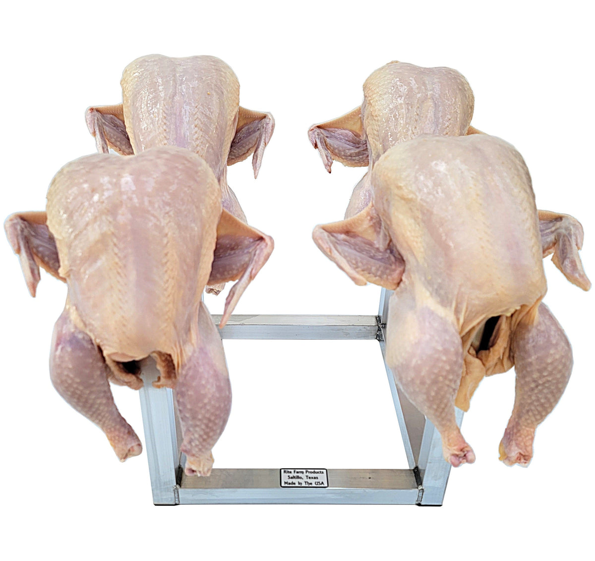 Chicken Drying Rack 12 Inch Chicken Drying Rack 4 Stations, Poultry Processing Shrink Bag ...