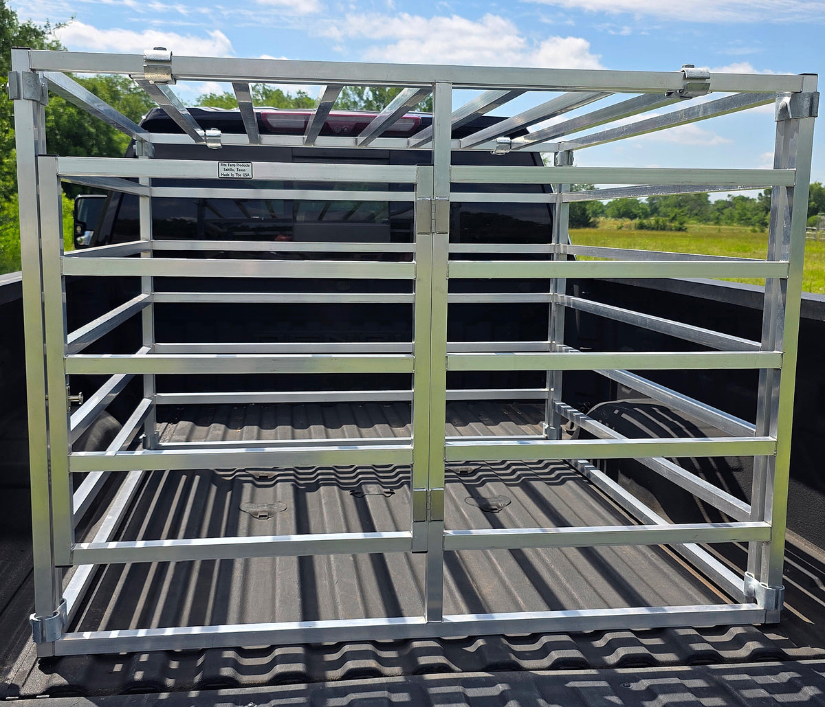 Aluminum Transport Cage for Sheep, Goat, Pig, Dog, Small Livestock Truck Crate Animal Transporter