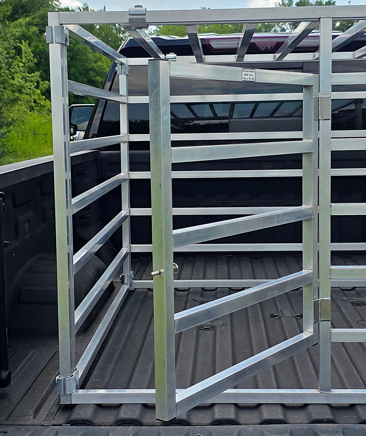 Aluminum Transport Cage for Sheep, Goat, Pig, Dog, Small Livestock Truck Crate Animal Transporter