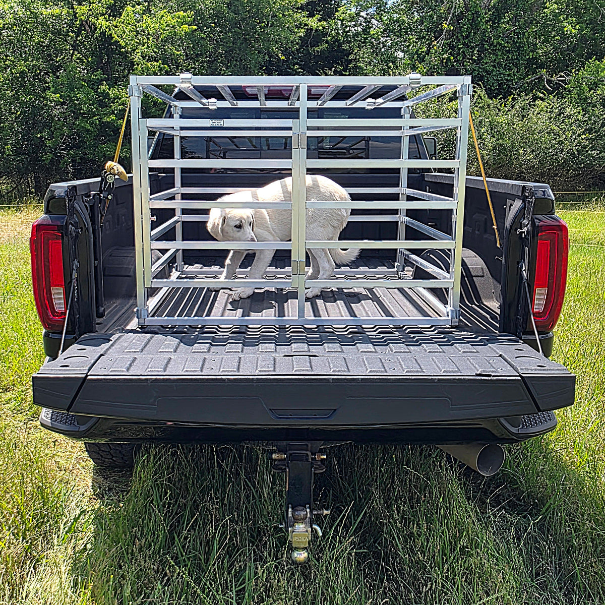 Aluminum Transport Cage for Sheep, Goat, Pig, Dog, Small Livestock Truck Crate Animal Transporter
