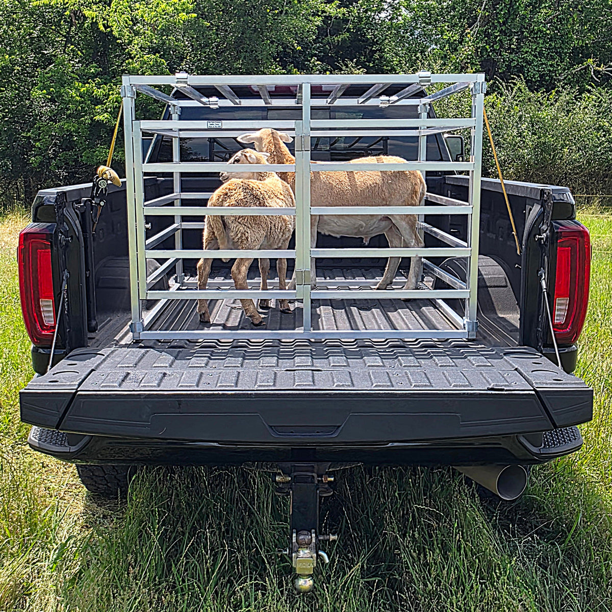 Aluminum Transport Cage for Sheep, Goat, Pig, Dog, Small Livestock Truck Crate Animal Transporter