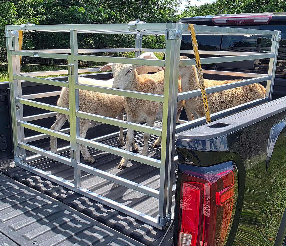Aluminum Transport Cage for Sheep, Goat, Pig, Dog, Small Livestock Truck Crate Animal Transporter