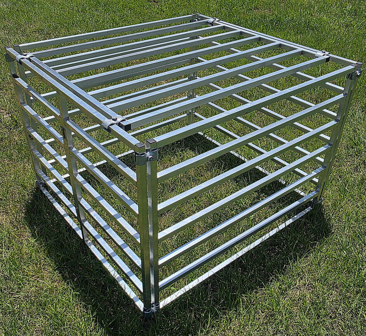 Aluminum Transport Cage for Sheep, Goat, Pig, Dog, Small Livestock Truck Crate Animal Transporter