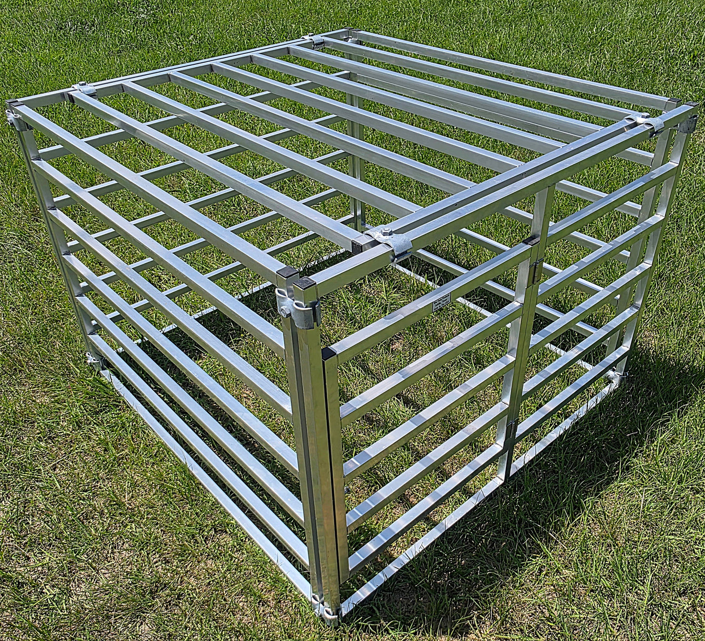 Aluminum Transport Cage for Sheep, Goat, Pig, Dog, Small Livestock Truck Crate Animal Transporter