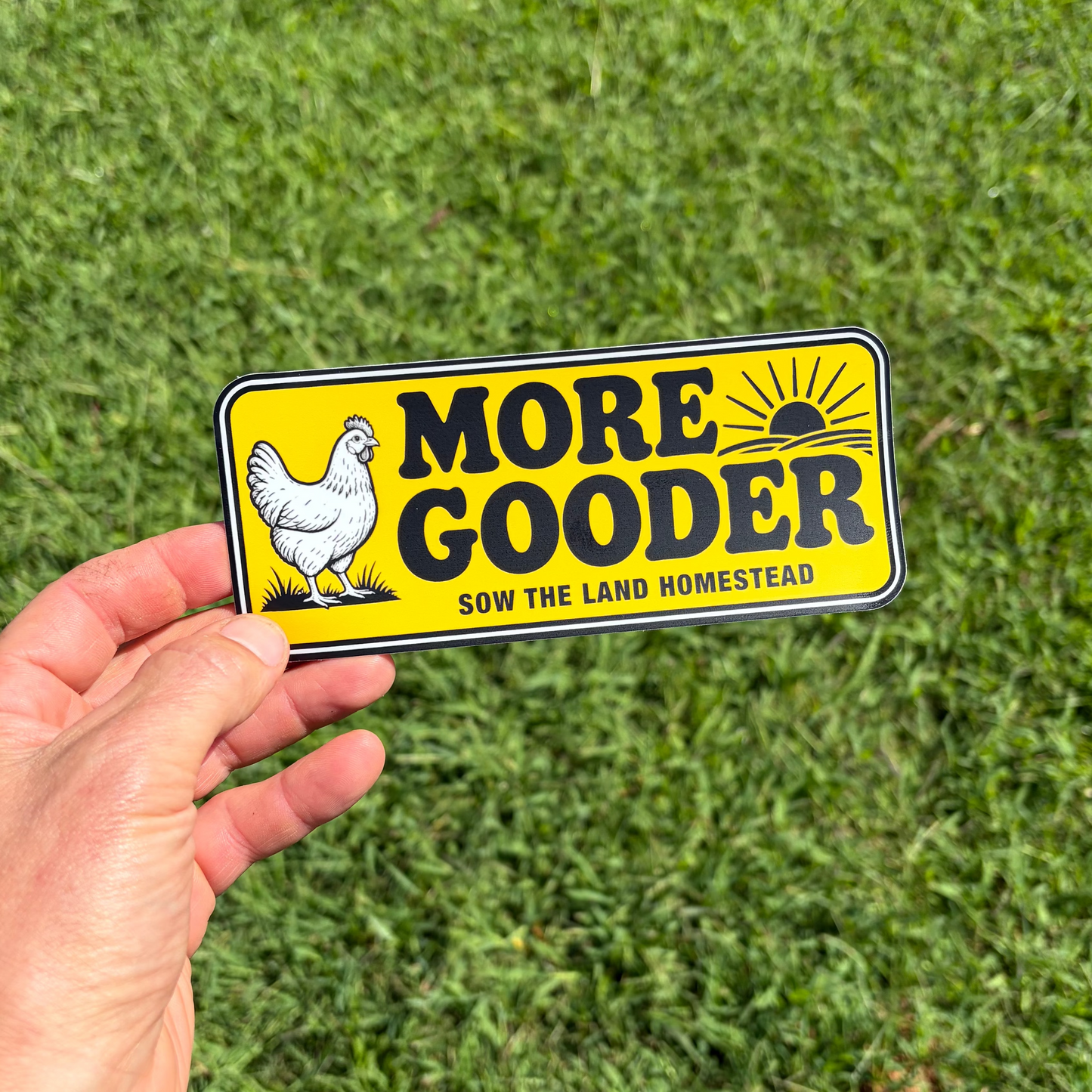 More Gooder Bumper Sticker