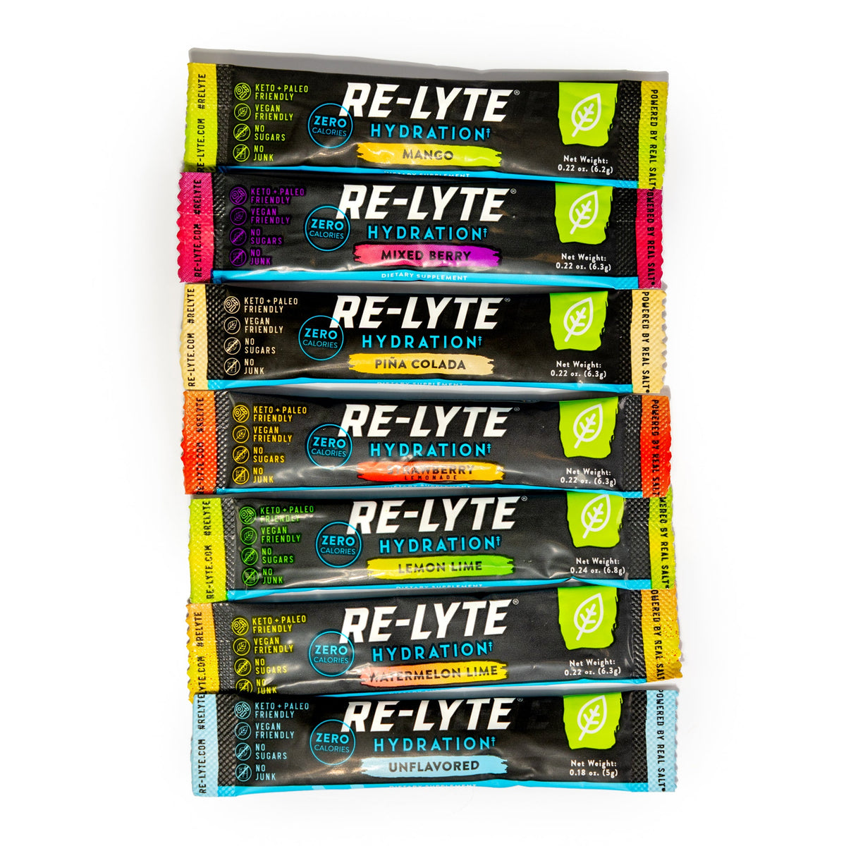 Re-Lyte® Hydration Electrolyte Powder Sample Pack (7 ct.)
