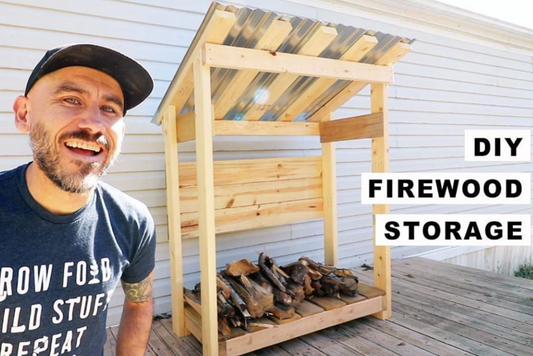 Small Firewood Storage Plans