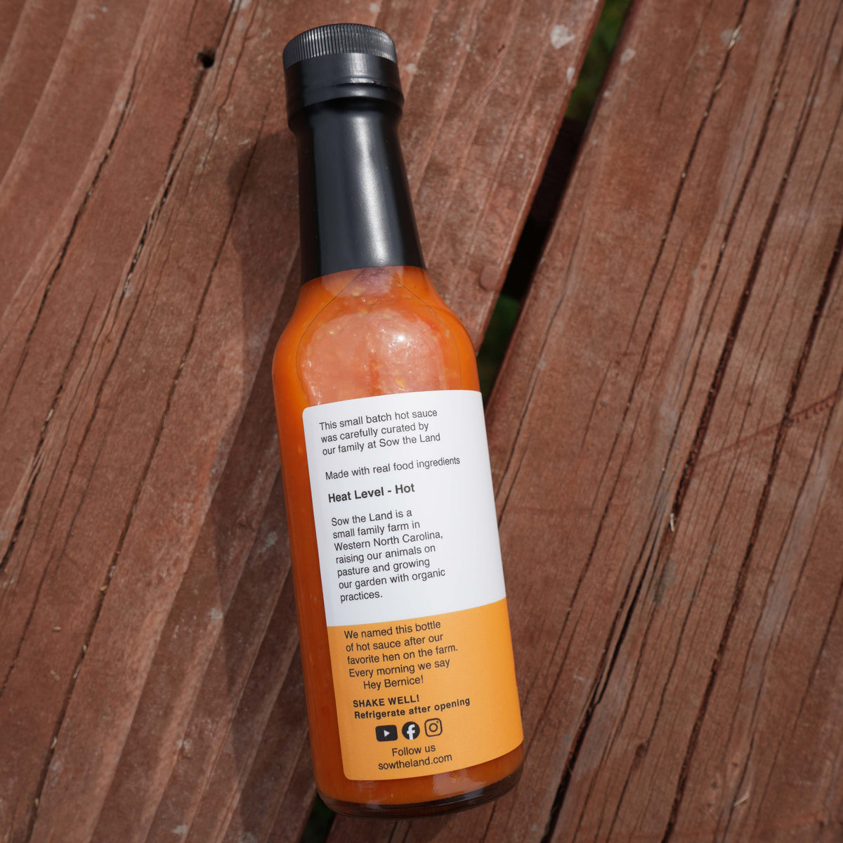 Hey Bernice Hot Sauce - Preorder