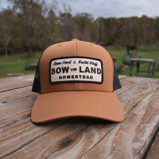 Homestead Patch Hat (Brown/Black)