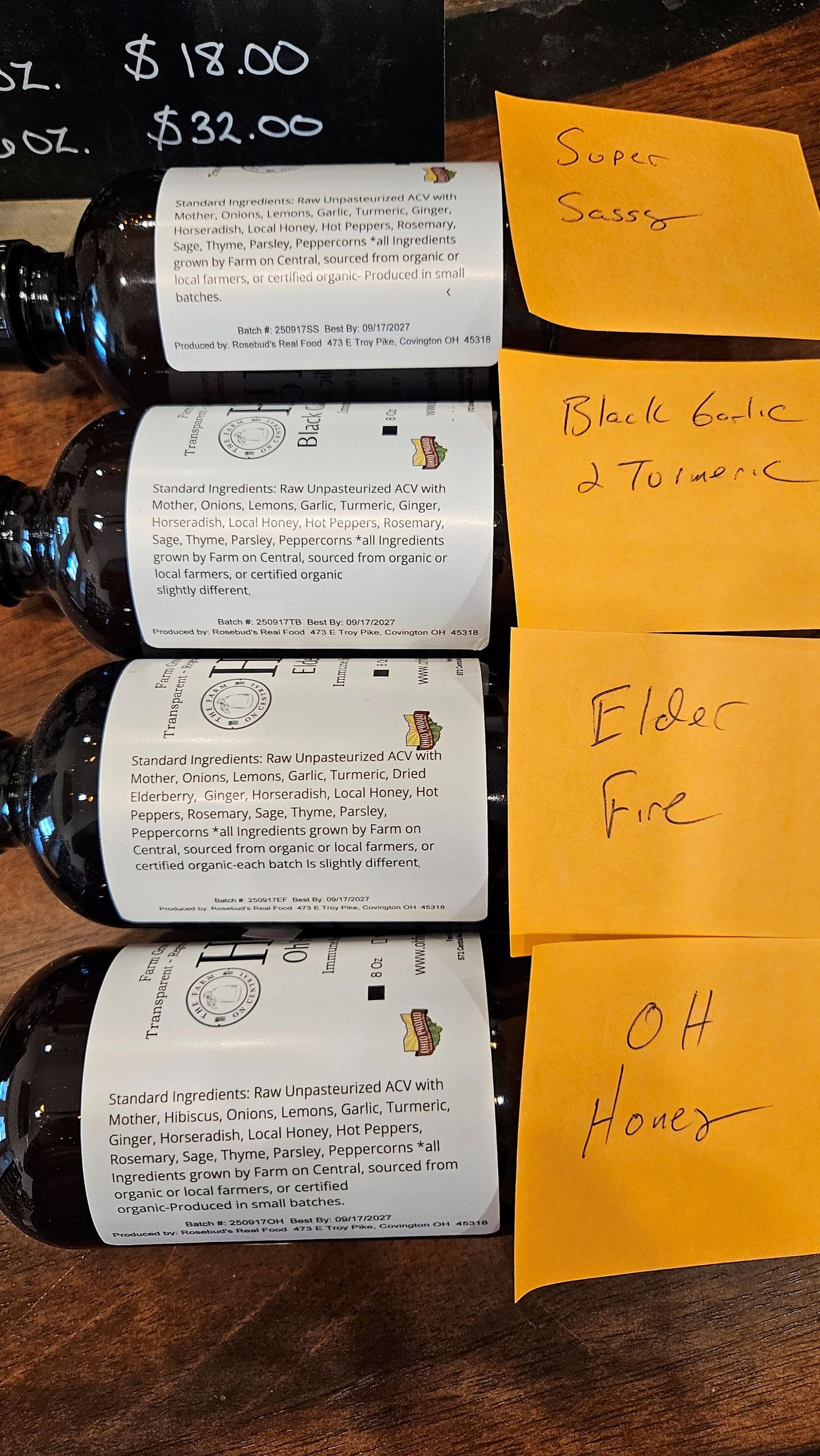 Fire Cider Sampler