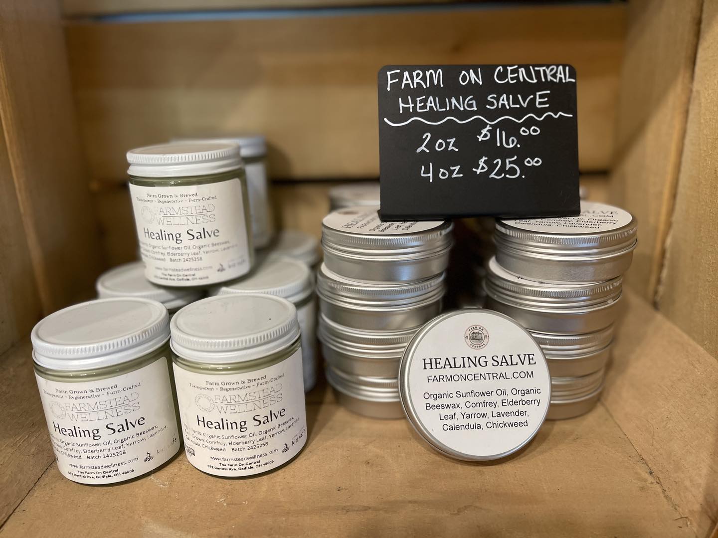 salve herbicide Healing Salve