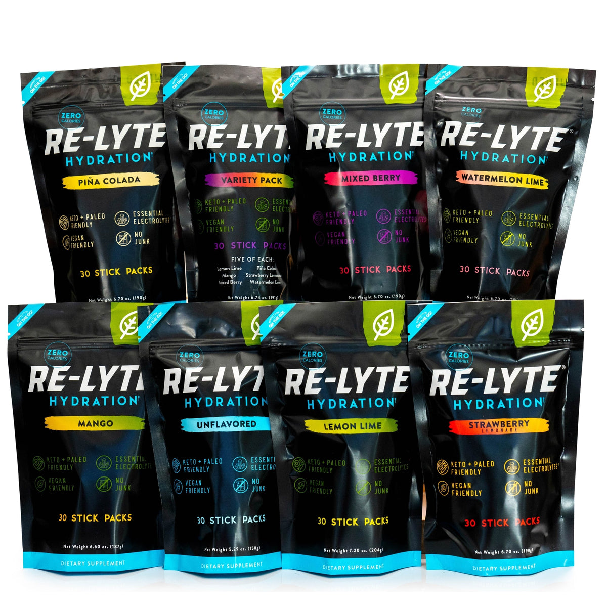 Re-Lyte® Hydration Electrolyte Powder 30 Count Stick Packs