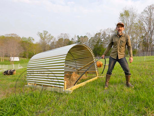 Pastured Pig Moveable Shelter