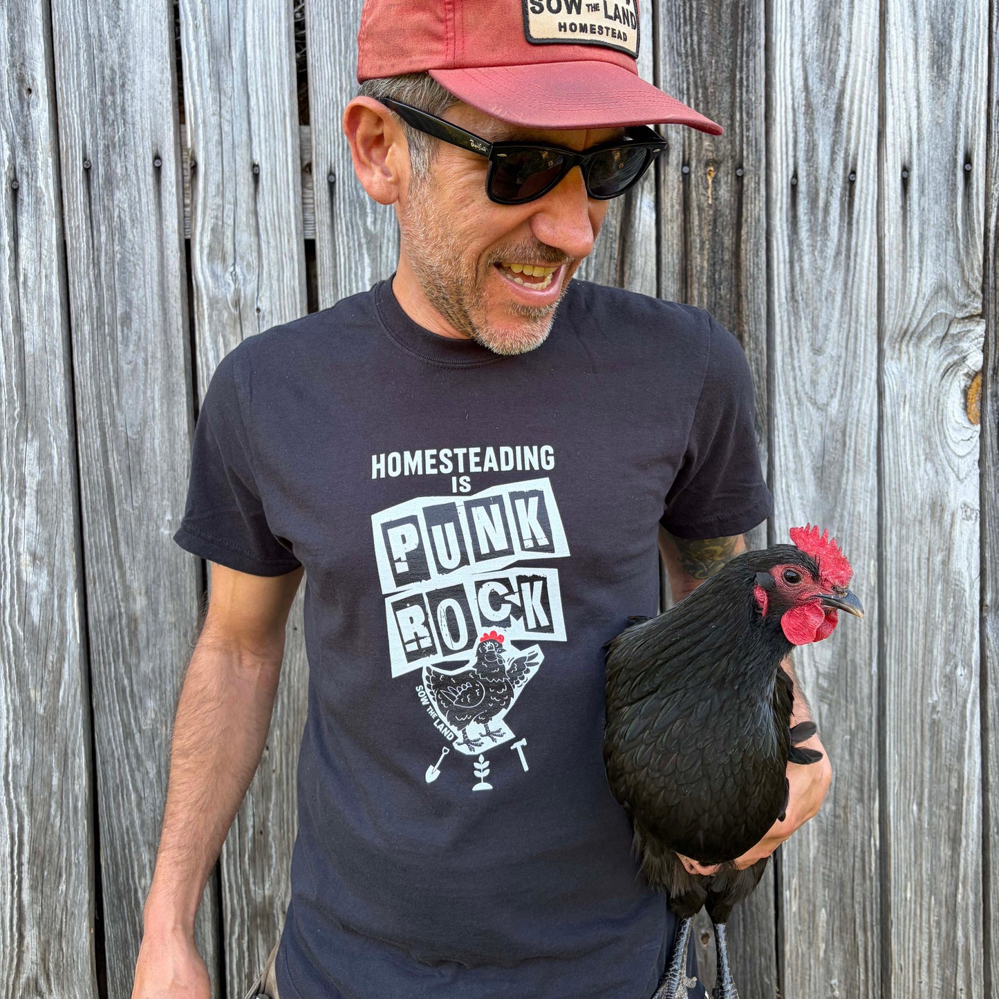 Homesteading is Punk Rock t-shirt