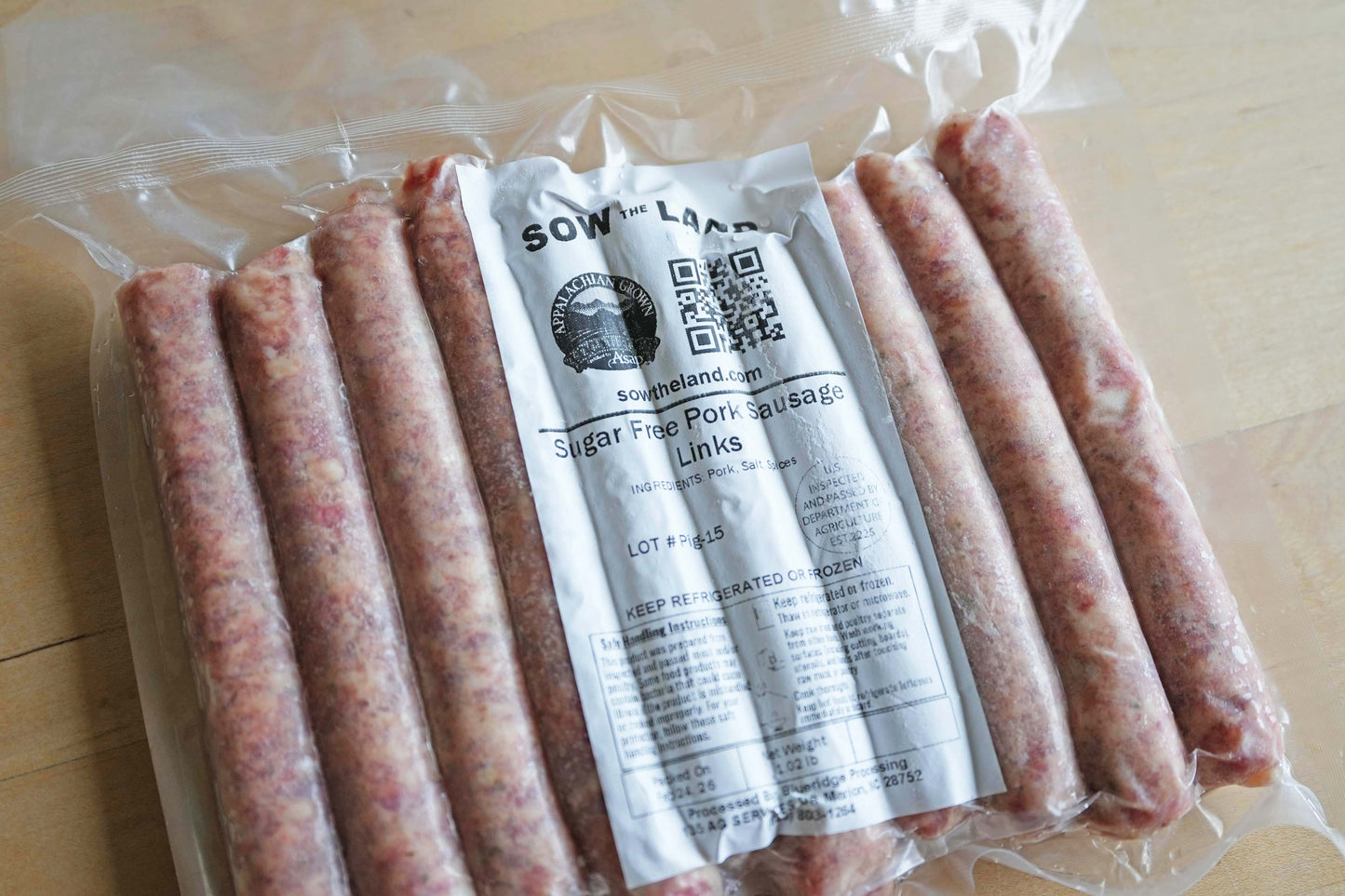 Pork Sausage Links Sugar Free