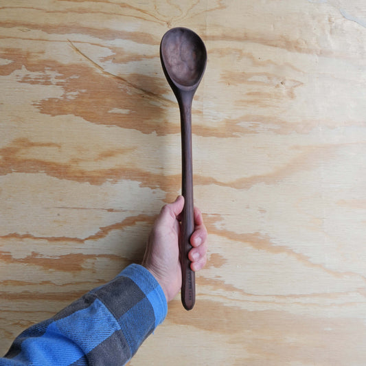 Walnut Wood Spoon Long Handle 22